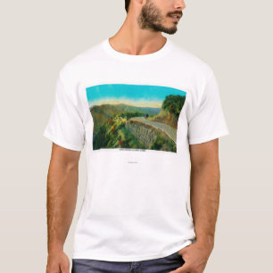 Overlooking Castaic CreekRidge Route, CA T-Shirt