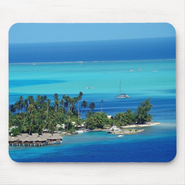 Overlooking Paradise Mouse Mat (Front)