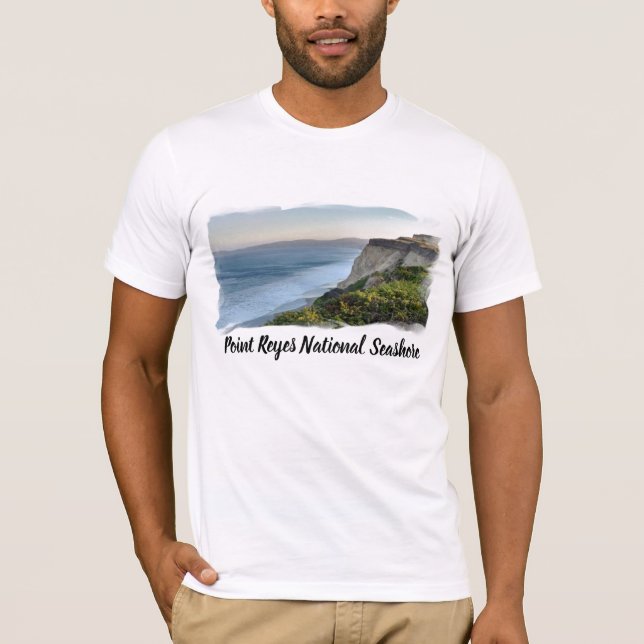 Overlooking Point Reyes National Seashore T-Shirt (Front)