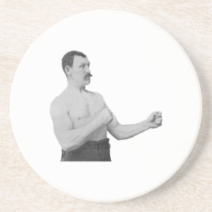 Overly Manly Man Meme Coaster