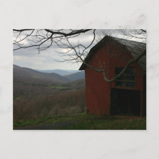 Overmountain Shelter, The Appalachian Trail Postcard