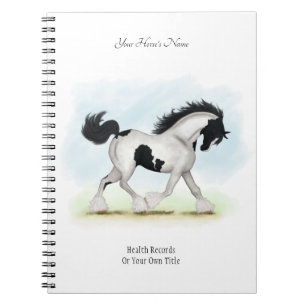 Overo Gypsy Personalised Horse Owner's Journal