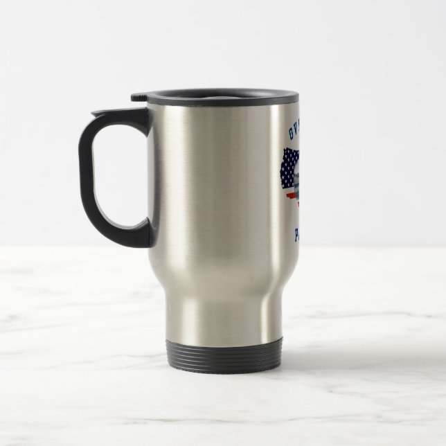 Overpass Patriot - 1 Travel mug (Left)