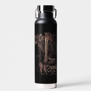 Override - Techno-Goth Streetwear Design Water Bottle