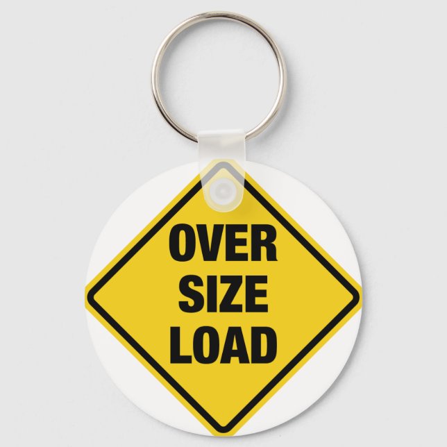 Oversize Load Key Ring (Front)