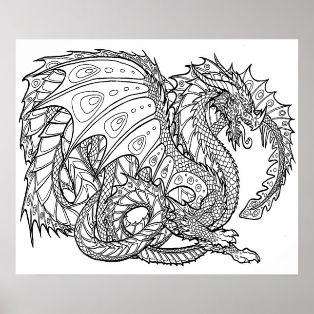 Oversized  20 X 24 Coloring Poster 19 (Front)