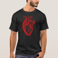 Oversized Anatomical Heart T-Shirt