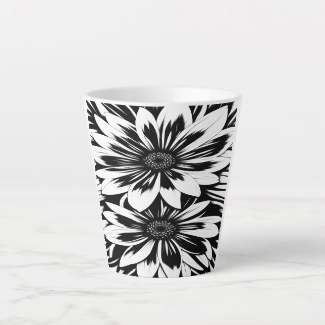 Oversized Flowers Latte Mug (Front)