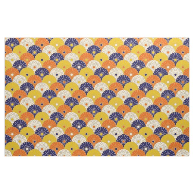 Oversized kimono patterned fabric (Yard)