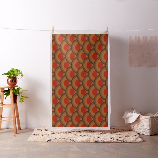 Oversized XL Print Retro Fabric (In Situ)