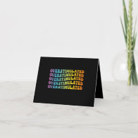 Overstimulated ADHD Awareness Flag Neurodivergent 