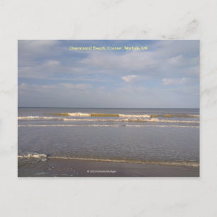 Overstrand Beach, Cromer, Norfolk, UK Postcard