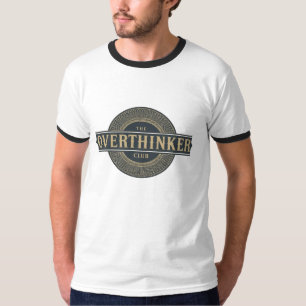 Overthinker Club Vintage Typography T-Shirt