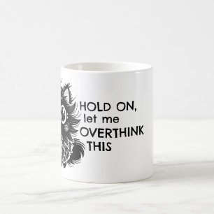 Overthinking Cat Coffee Mug