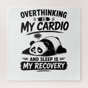 Overthinking Is My Cardio Jigsaw Puzzle