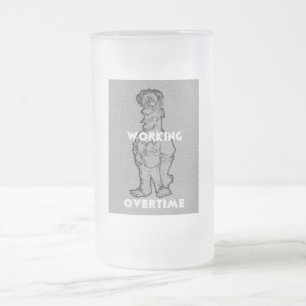 Overtime Home Drinkware Barware Frosted Beer Glass Mug