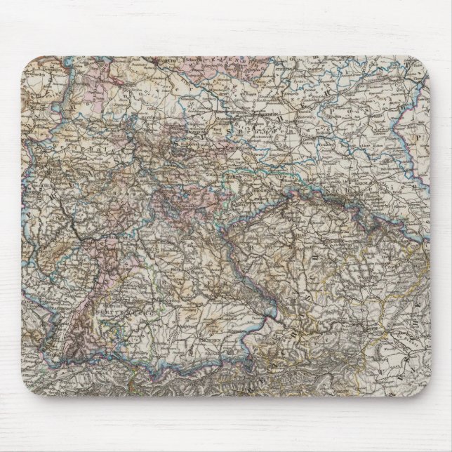 Overview of German Empire Mouse Mat (Front)