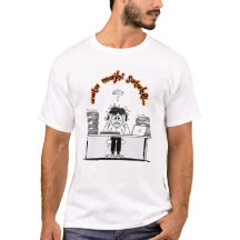 Overworked and Stressed Cartoon