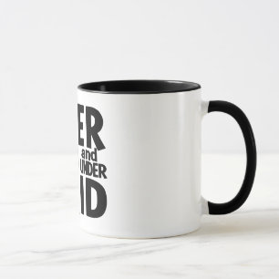 Overworked mug - choose style & color