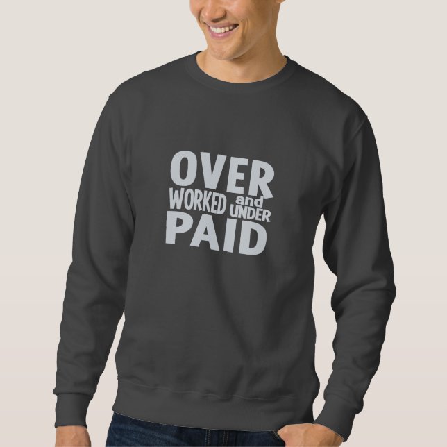 Overworked shirt - choose style & colour (Front)