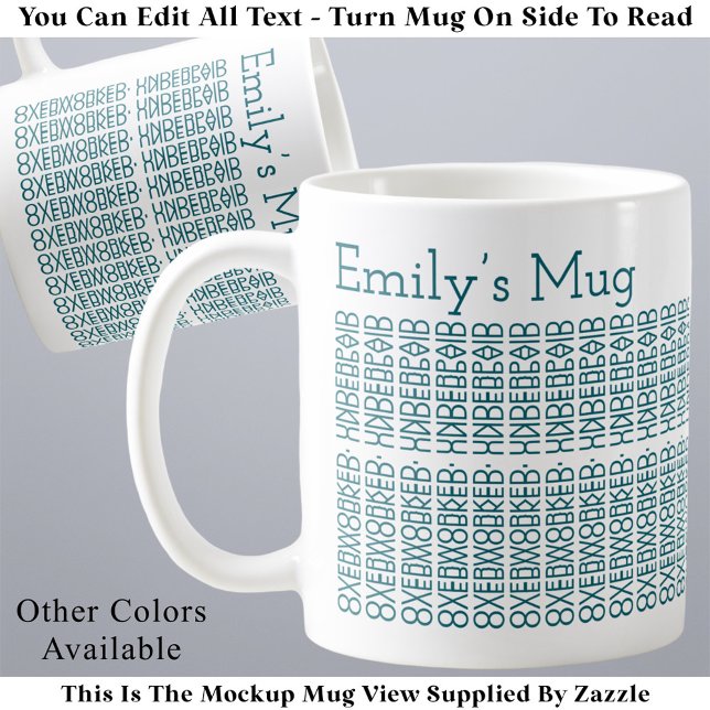 Overworked. Underpaid. Office Work Hidden Message Coffee Mug (Creator Uploaded)