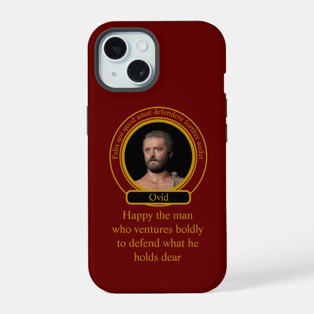 Ovidian iPhone 15 Case (Back)