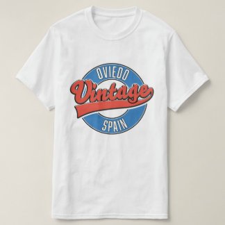 Oviedo spain vintage style logo T-Shirt
