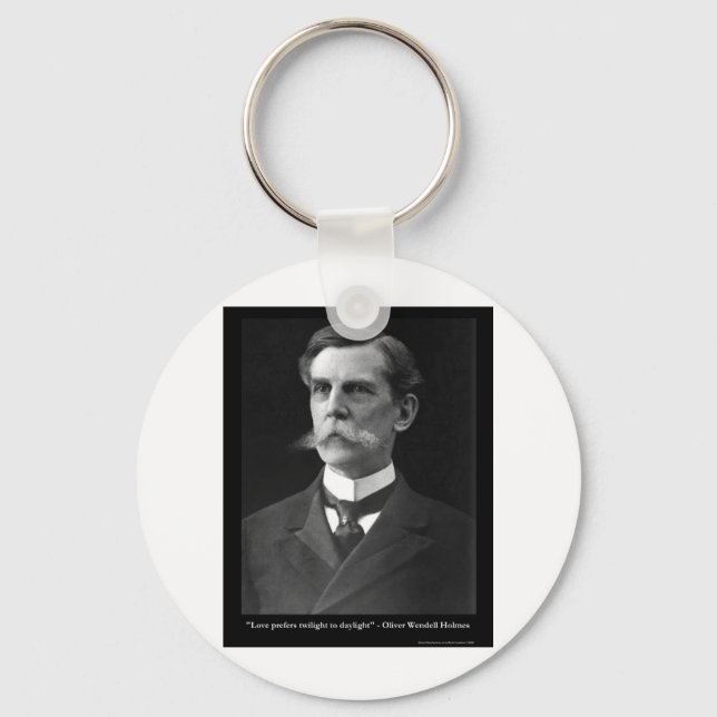 OW Holmes LOVE Twighlight Quote Gifts Tees Etc Key Ring (Front)