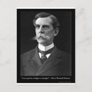 OW Holmes LOVE Twighlight Quote Gifts Tees Etc Postcard