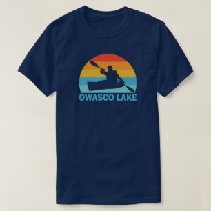 Owasco Lake New York Kayak T-Shirt