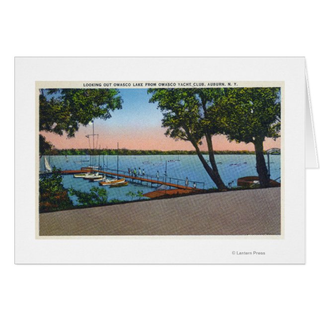 Owasco Yacht Club View of Owasco Lake (Front Horizontal)