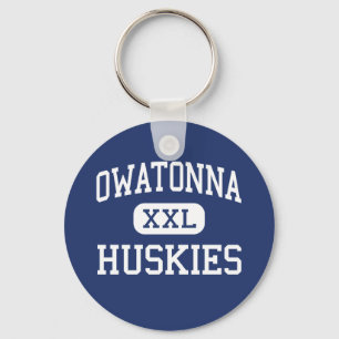 Owatonna - Huskies - High - Owatonna Minnesota Key Ring