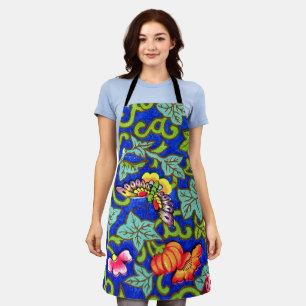 Owen Jones Antique Oriental Butterflies Apron