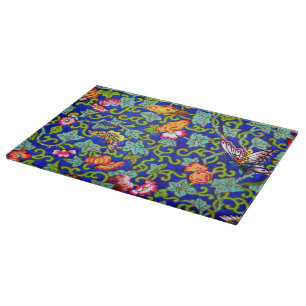 Owen Jones Antique Oriental Butterflies Cutting Board