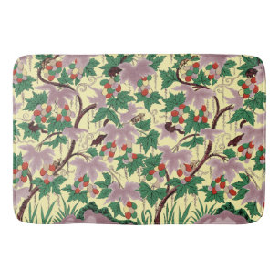 Owen Jones Chinoiserie Botanical Mouse Pattern Bath Mat