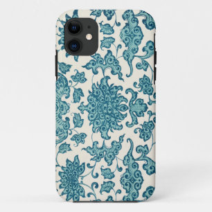 Owen Jones Ex.'s of Chinese Ornament, Blue-Green iPhone 11 Case