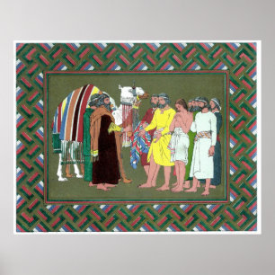 Owen Jones - Then there passed by Midianites Poster
