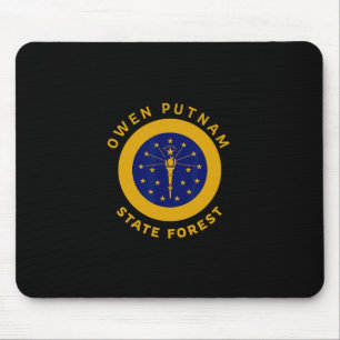 Owen Putnam State Forest Indiana In Trip Vacation Mouse Mat