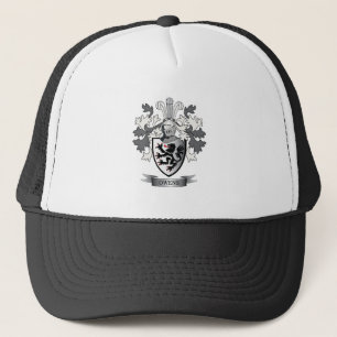 Owens Family Crest Coat of Arms Trucker Hat