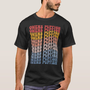 Owens Pupfish Groovy Retro Fish T-Shirt