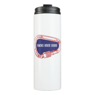 Owens River Gorge Climbing Carabiner Thermal Tumbler