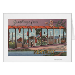 Owensboro, Kentucky - Large Letter Scenes
