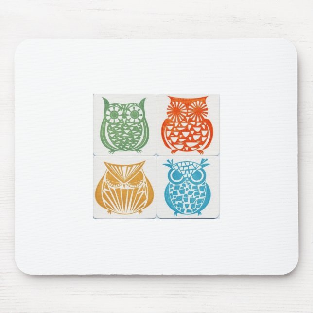 owl5 mouse mat (Front)