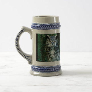 Owl (2) beer stein