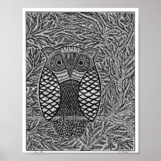 Owl #2 Poster