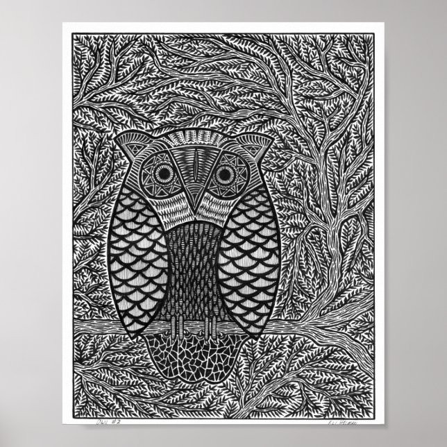 Owl #2 Poster (Front)