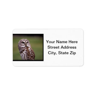 Owl (5) label