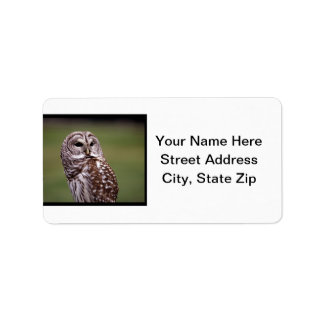 Owl (5) label