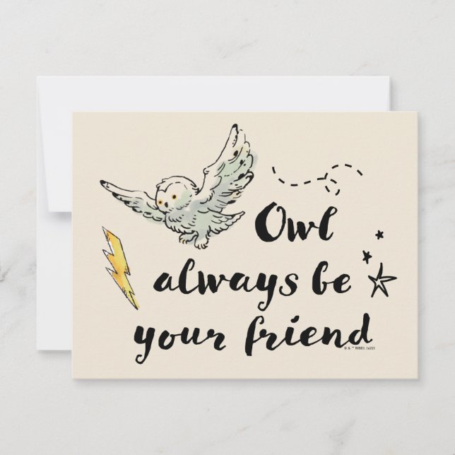 Owl Always Be Your Friend Card (Front)