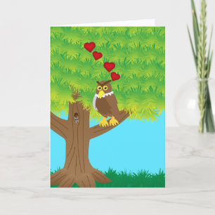 Owl always love you card